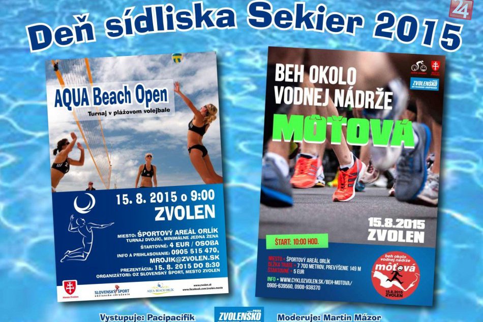 Deň sídliska Sekier: Čo sa bude diať na Môťovskej priehrade?