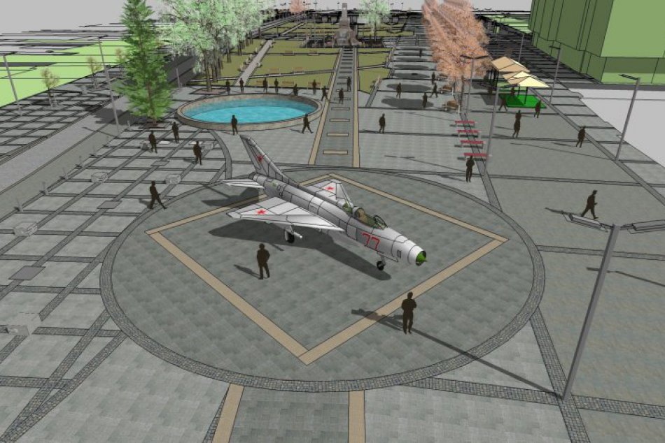 Na námestí zakotví MiG-21