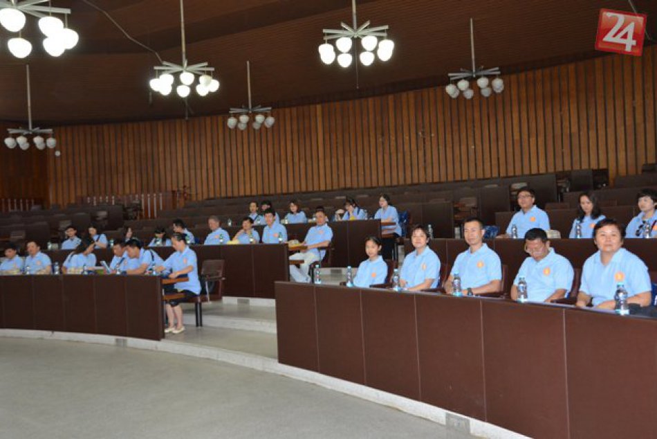 Čínsky turisti v Martine