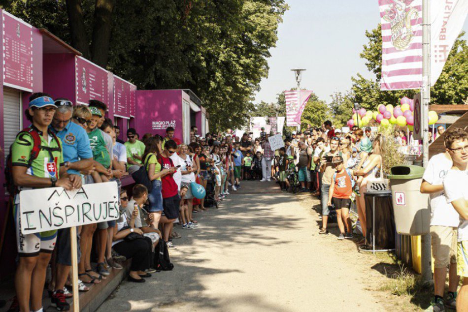 Peter Sagan v Bratislave