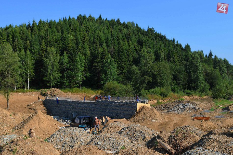 V Levočských vrchoch vyrastajú protipovodňové poldre