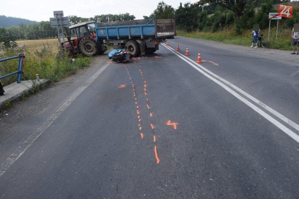Fotografie tragickej nehody pri Liptovskom Hrádku