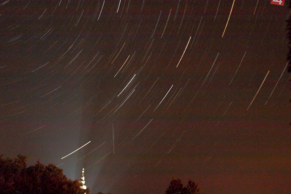 Perzeidy nad Topoľčiankami prostredníctvom objektívu fotografa Ivana Klbika