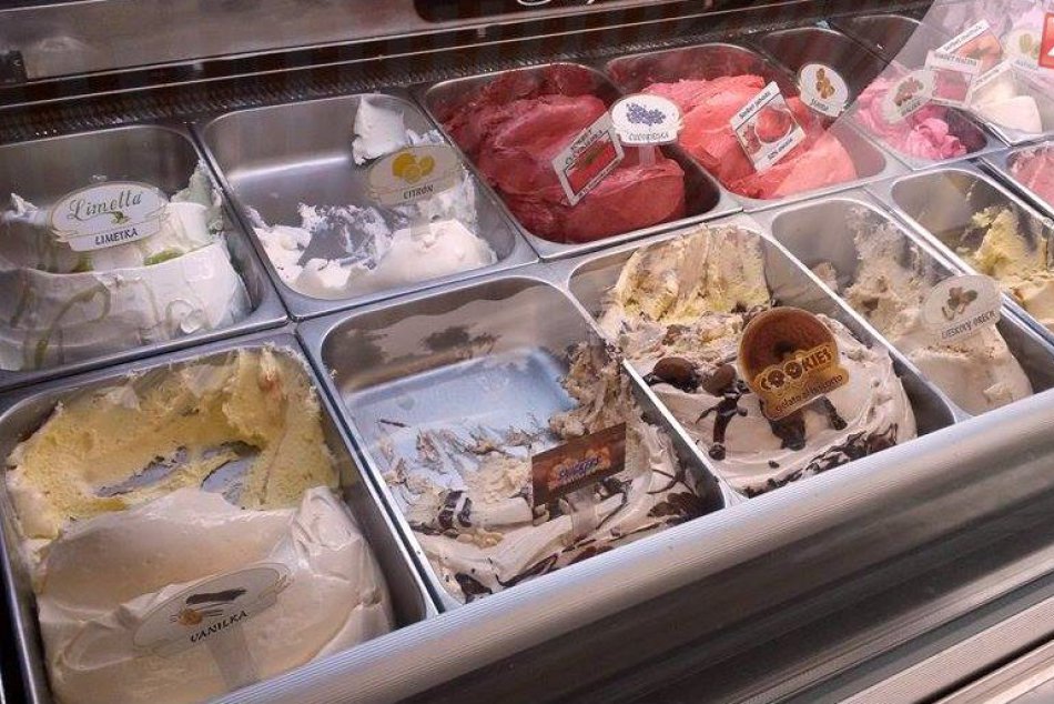 Najobľúbenejšie zmrzliny predávané v Liptovskom Mikuláši