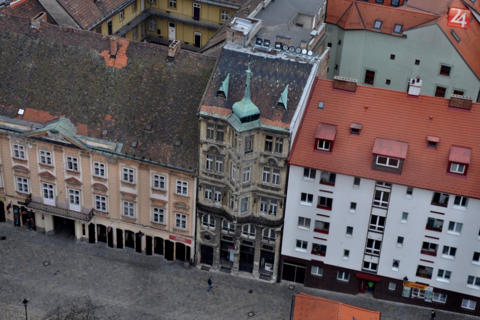 Pohľad na mesto z vtáčej perspektívy