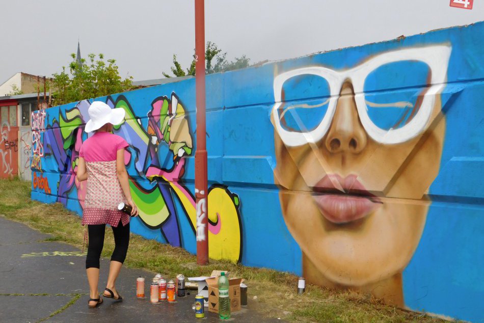 Mirke učarovali okrem manžela writera aj graffity