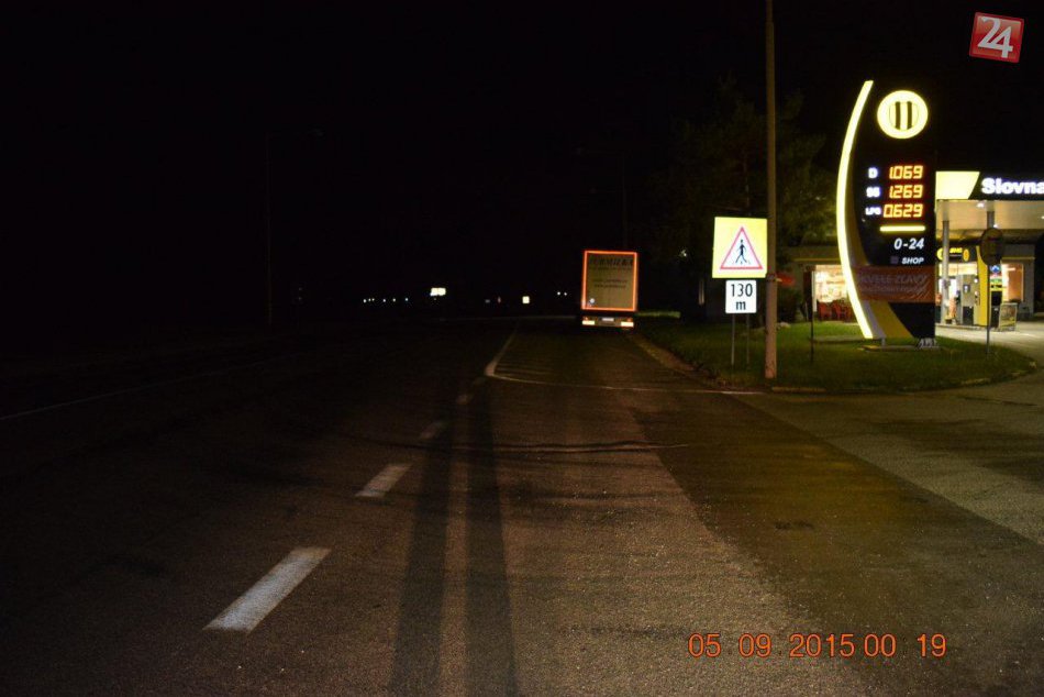 Na ceste sa stala smrteľná nehoda: Zábery z miesta tragédie