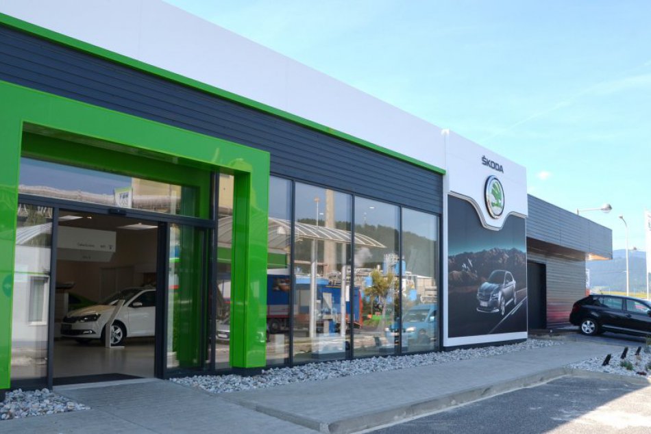 Nové predajné a servisné priestory ŠKODA v Ružomberku