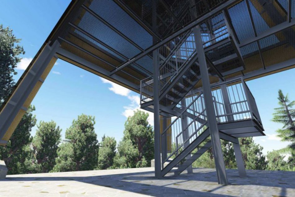 VIZUALIZÁCIE: Ako bude vyzerať rozhľadňa nad Terchovou?