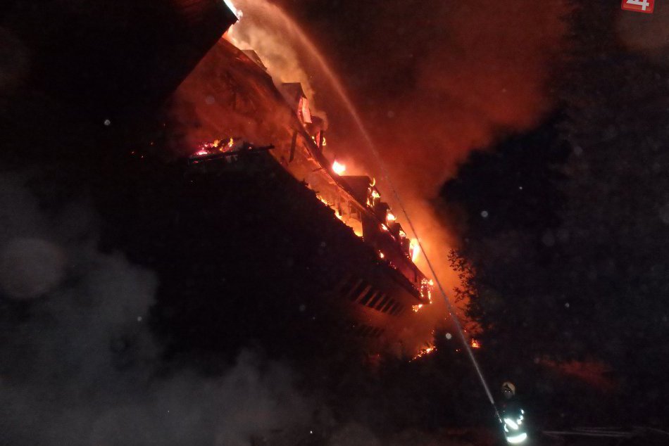 Nové FOTO požiaru v Demänovskej doline