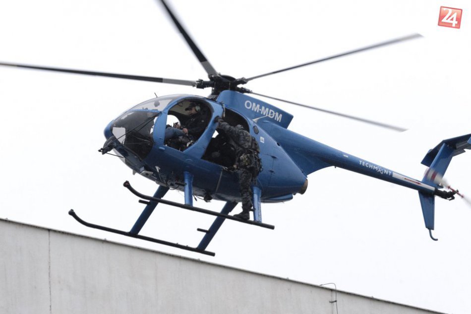 Scéna ako z akčného filmu: Pri Trnave prebehol simulovaný teroristický útok