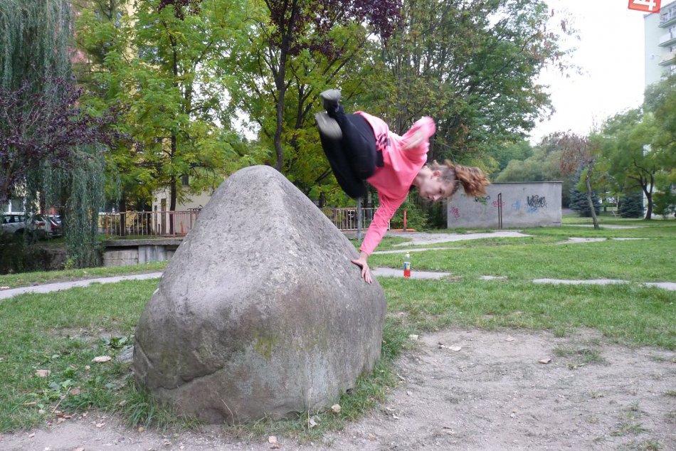 FOTO: Takto zdoláva prekážky mladá Bystričanka Veva