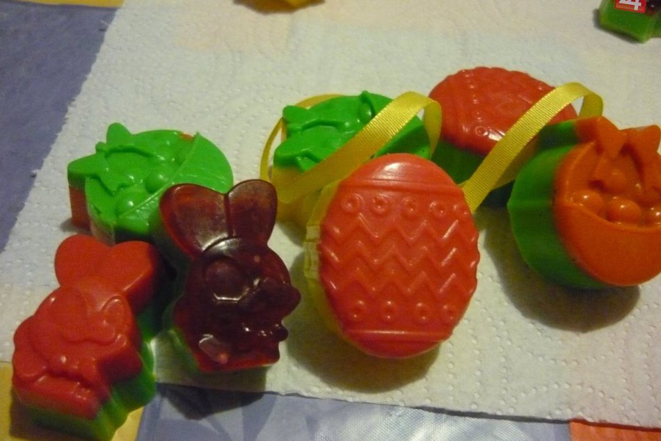 Z dielne šikovnej mamičky vychádzajú mydielka rôznych zvarov: A to nie je všetko