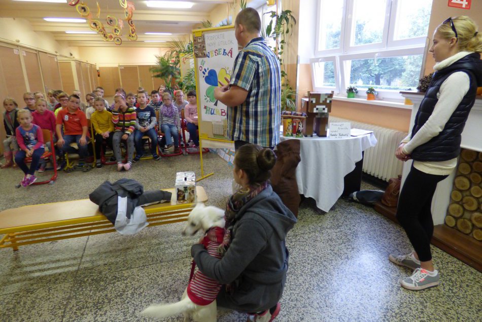 Veselá labka na návšteve :) Pozrite, čo dokázali malé detičky