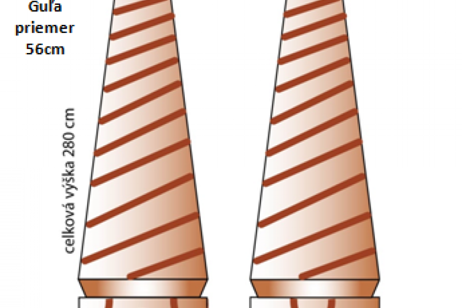 Takmer trojmetrový drevený maják sa bude týčiť medzi panelákmi