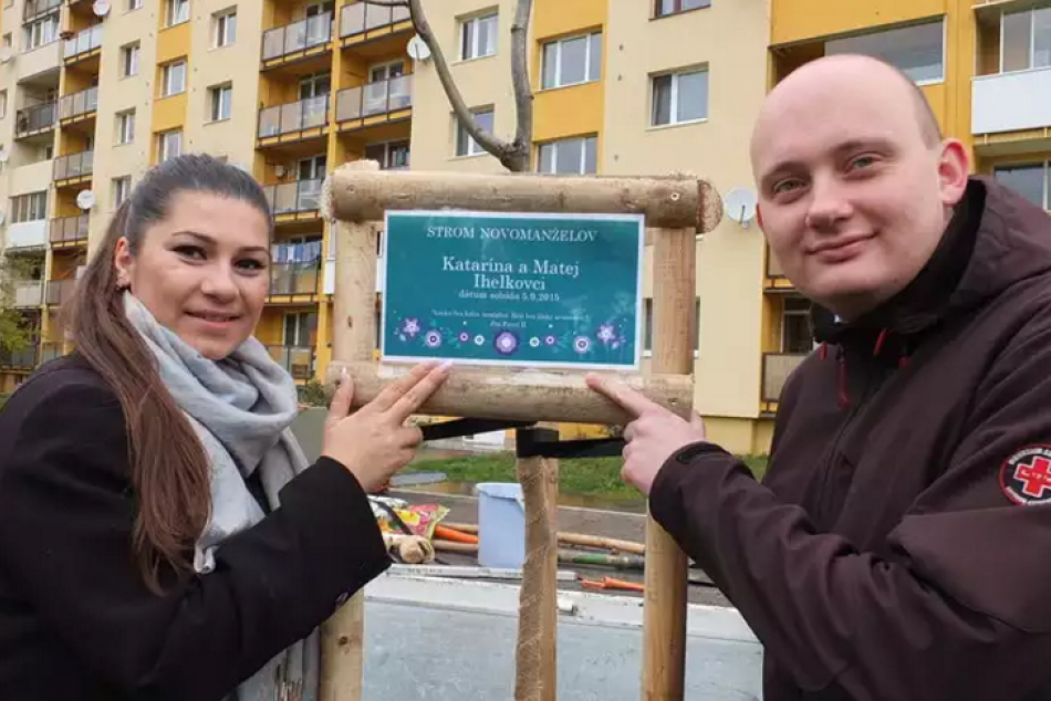 Aleja mladomanželov v Prešove? Na Sekčove je to realita
