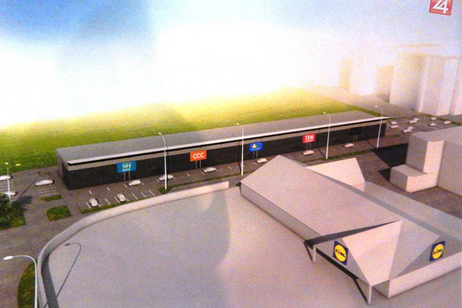 VIZUALIZÁCIA: V Žiari by mohlo pribudnúť ďalšie nákupné centrum