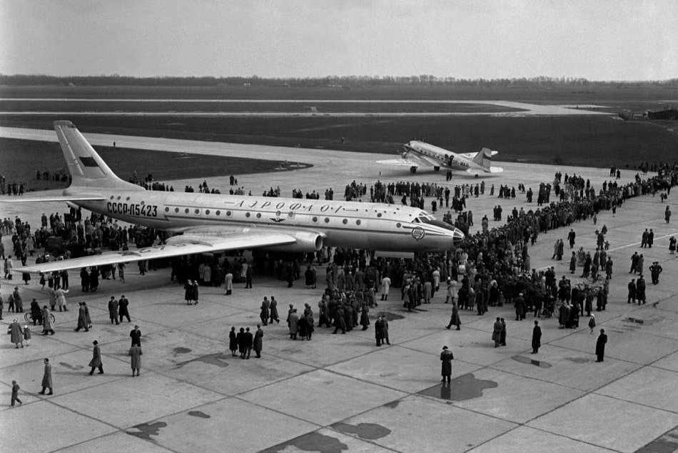 Letisko retro zábery