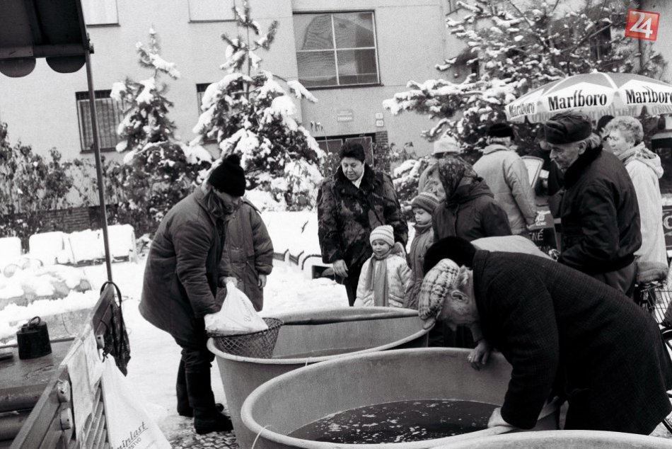 Prierez Vianocami minulého storočia