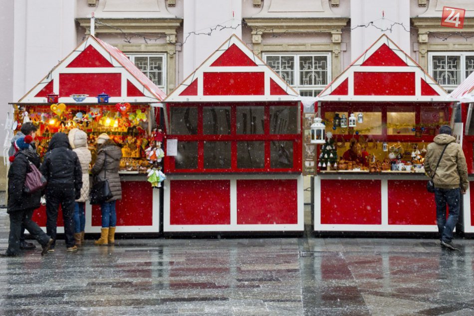 Prvý sneh v Bratislave