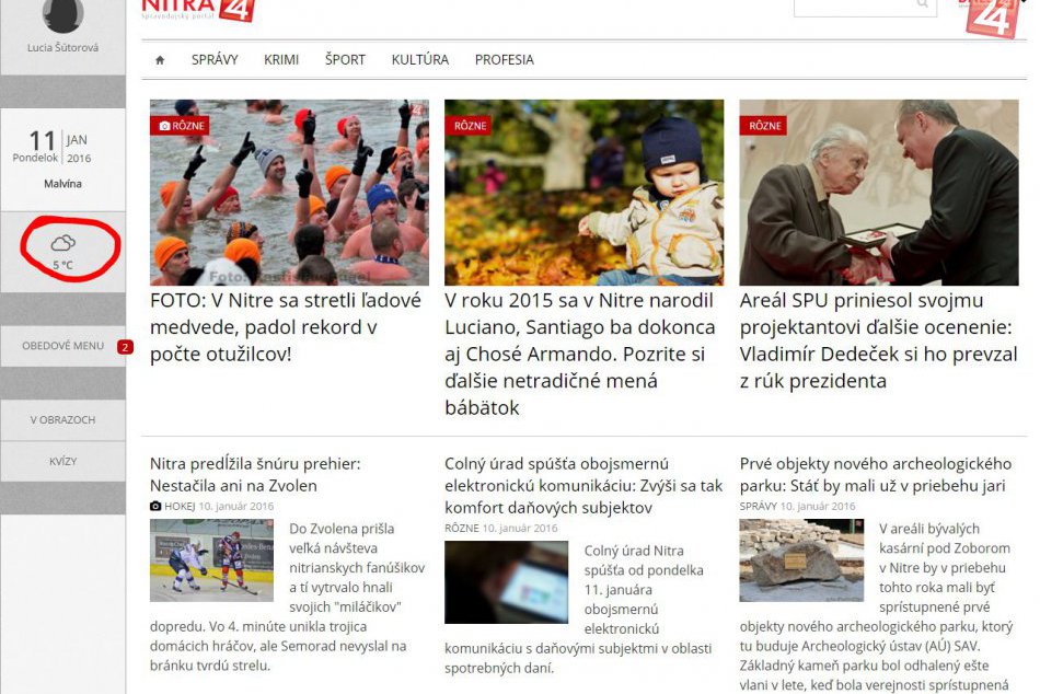 Hodinová predpoveď špeciálne určená pre Nitru: Aké počasie čakať v našom meste?