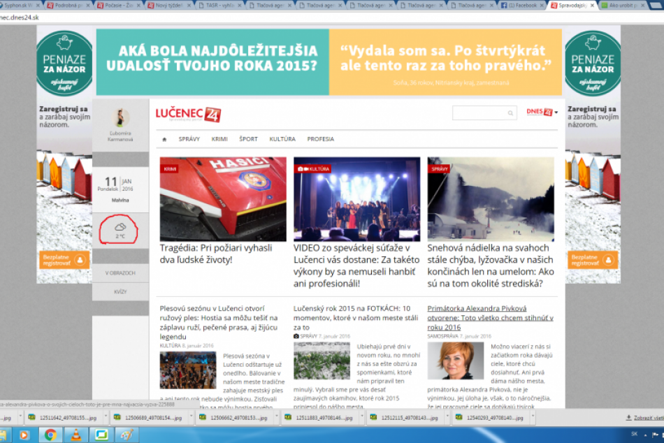 Podrobná predpoveď pre Lučenec hodinu po hodine