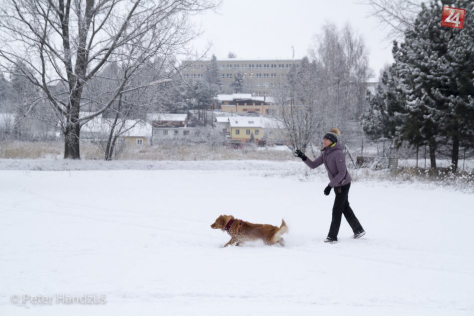 Nový sneh v Poprade