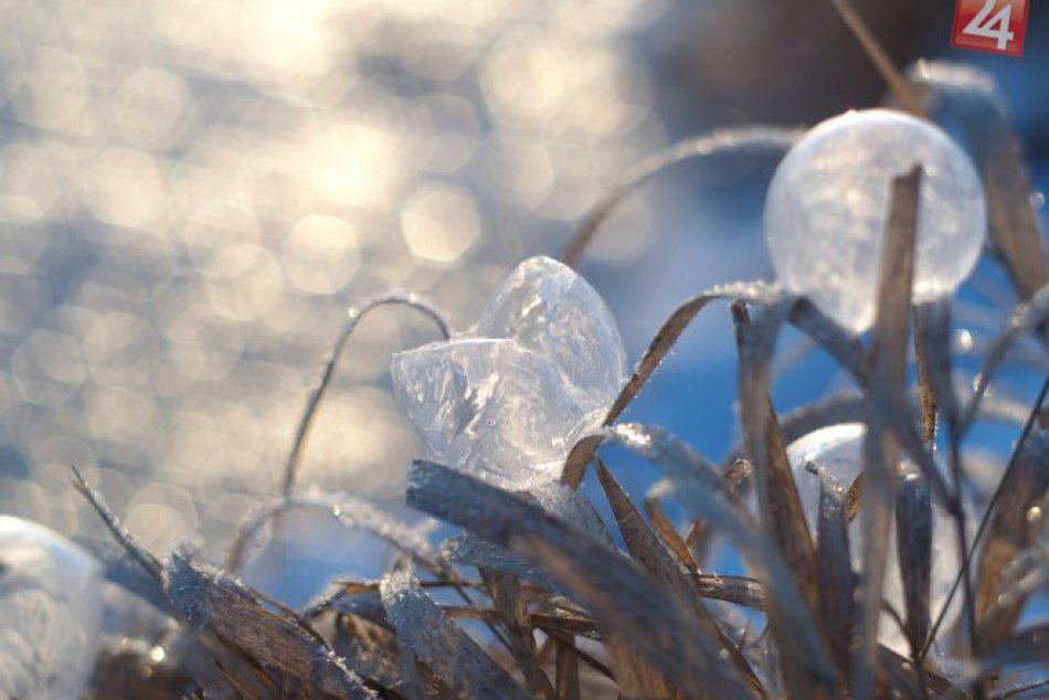 FOTO: Keď sa mráz zahrá na umelca