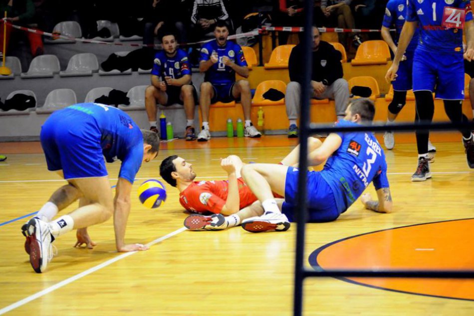 FOTO: VK Bystrina SPU Nitra - VK MIRAD PU Prešov 1:3
