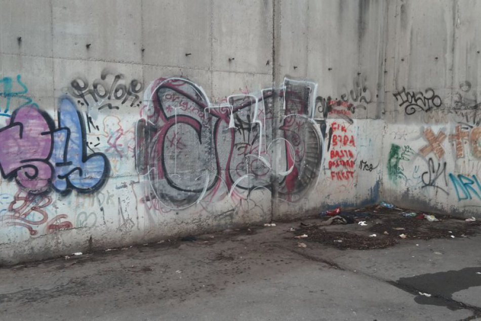 Grafity na Hlavnej stanici