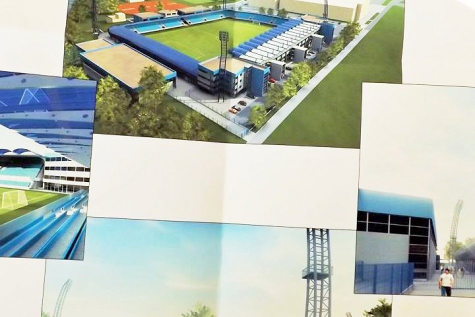 VIZUALIZÁCIE pripravovanej podoby futbalového štadióna