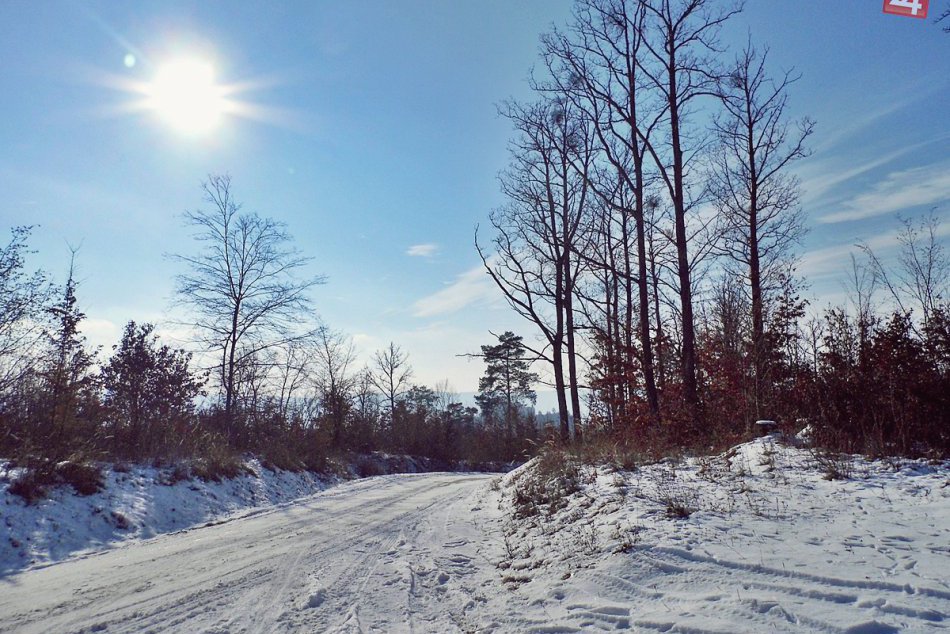 Obrazom: Zasnežená Úhorná