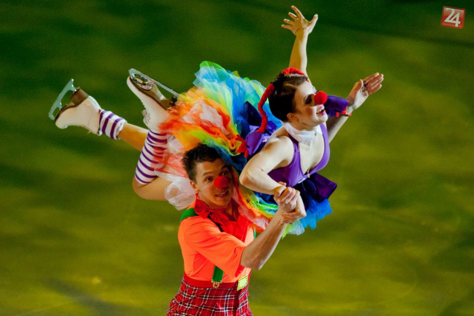 Exhibícia Majstrovstiev Európy v krasokorčuľovaní v Bratislave