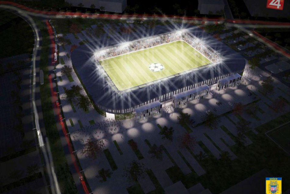 Takto bude vyzerať nová košická futbalová aréna!