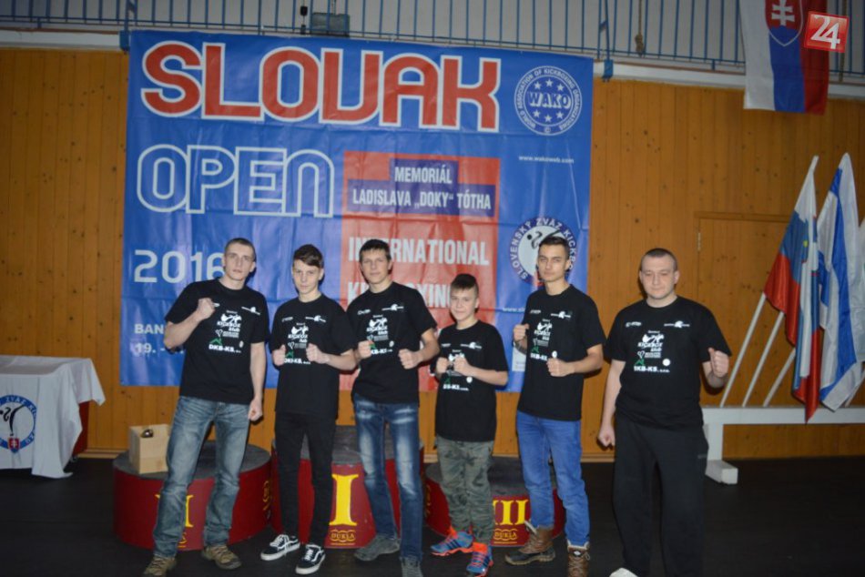 Michalovskí kickboxeri vybojovali cenné kovy