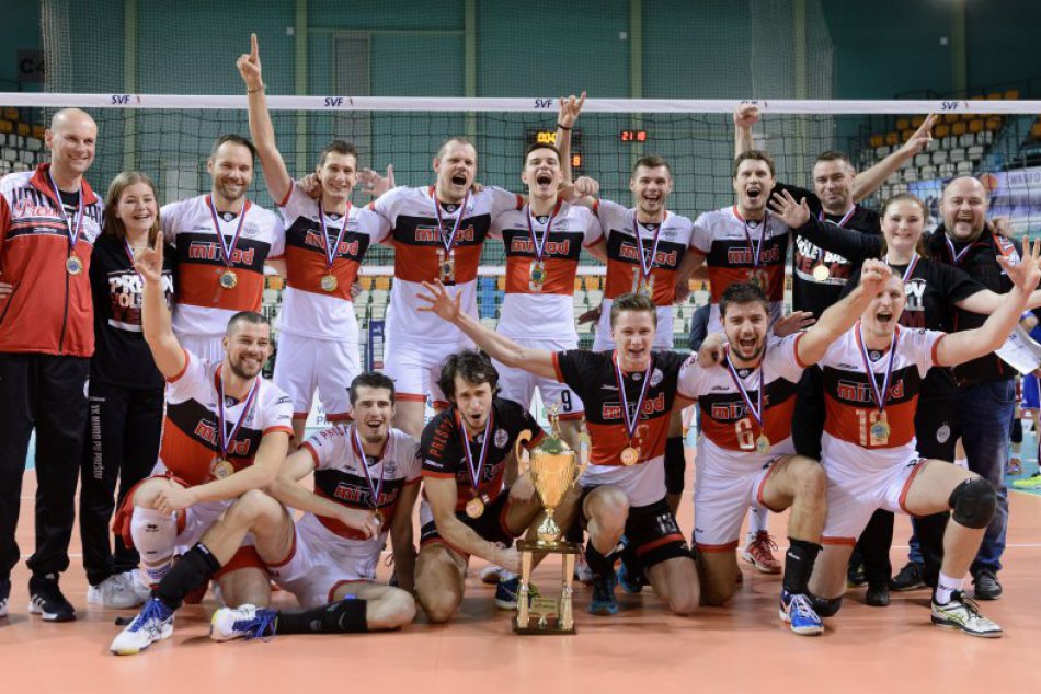 Konečne sa to podarilo: Volejbalisti vyhrali pohár po jedenástich rokoch