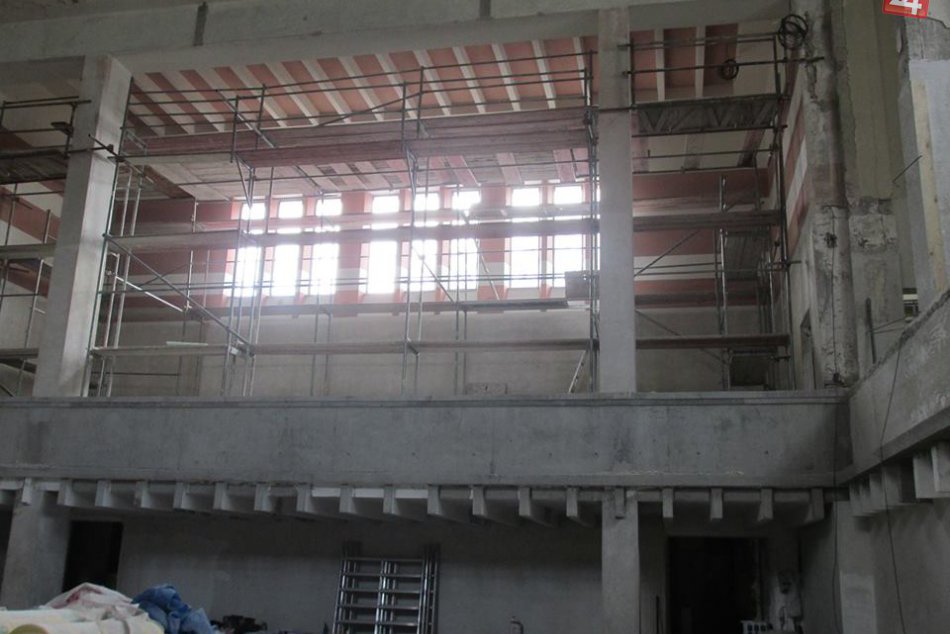 OBRAZOM: Zábery z rekonštrukcie synagógy v Žiline