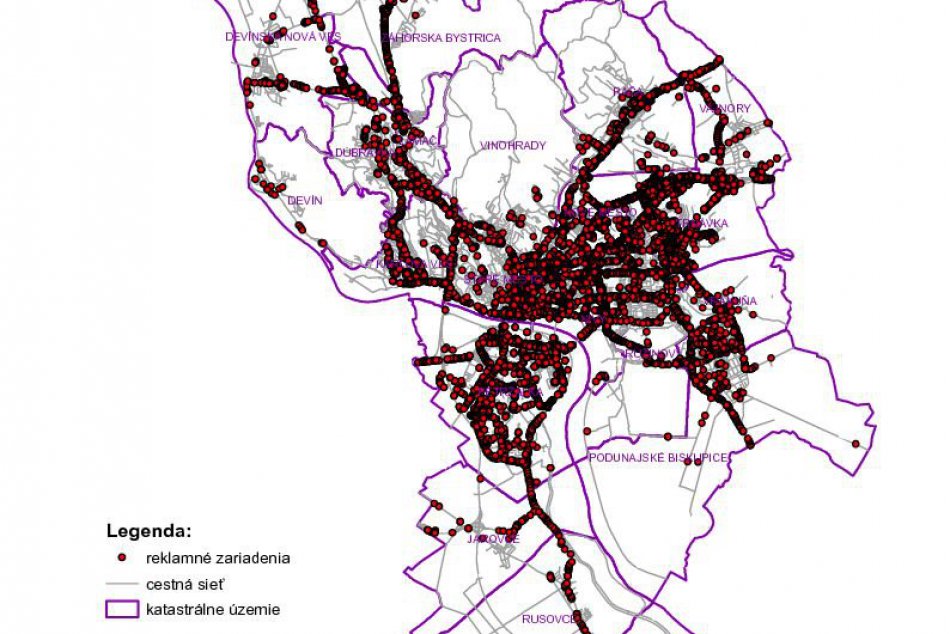 Pasport reklamy v Bratislave