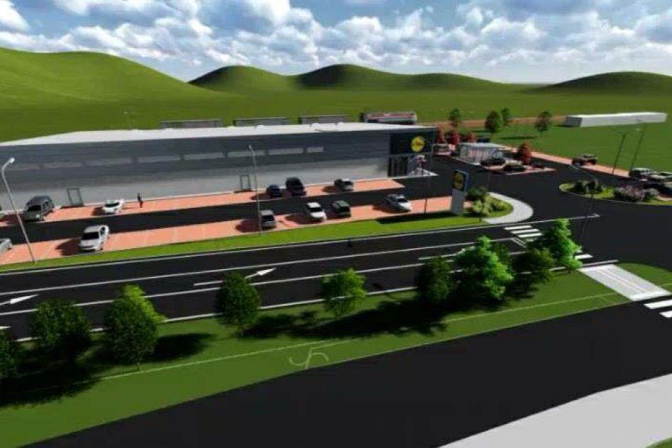 GALÉRIA: Vizualizácie plánovaného supermarketu na sídlisku Západ