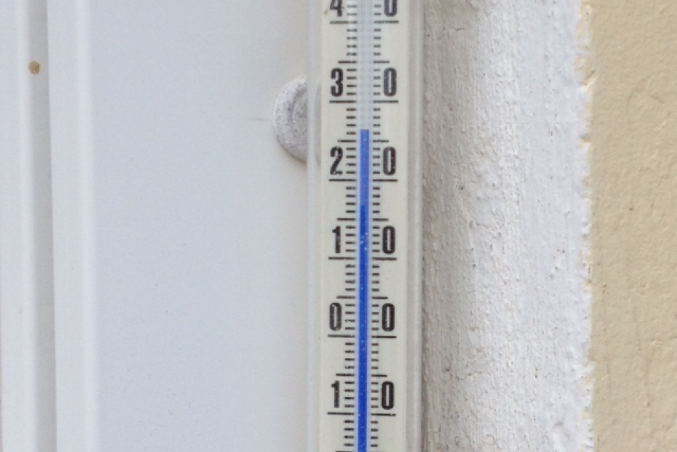 FOTO: Ľubicu prekvapil pohľad na ortuť teplomera