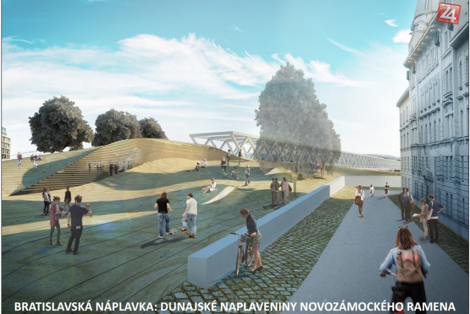 Vizualizácie obnovy Šafárikovho námestia a Fajnorovho nábrežia