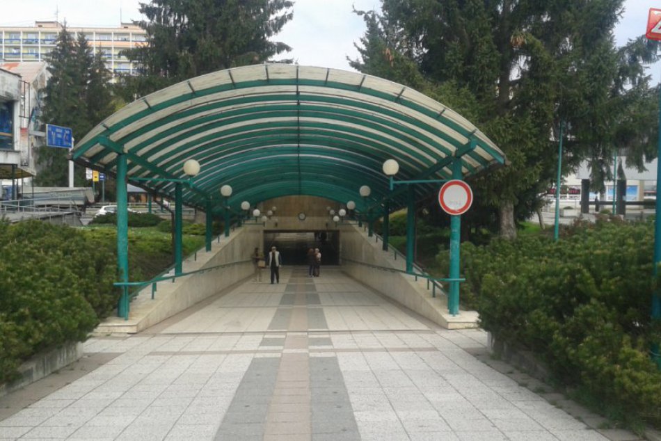 Podchod v Považskej Bystrici - grafity