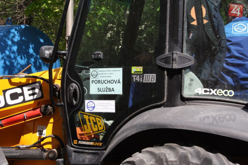 Oprava kanalizácie v Nových Zámkoch