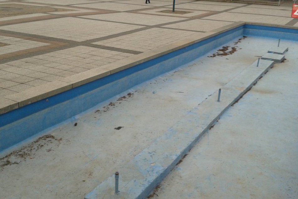 Údržba fontán v Považskej Bystrici