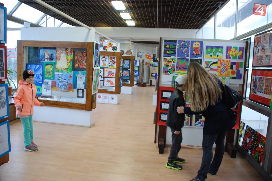 Výstavka malých umelcov