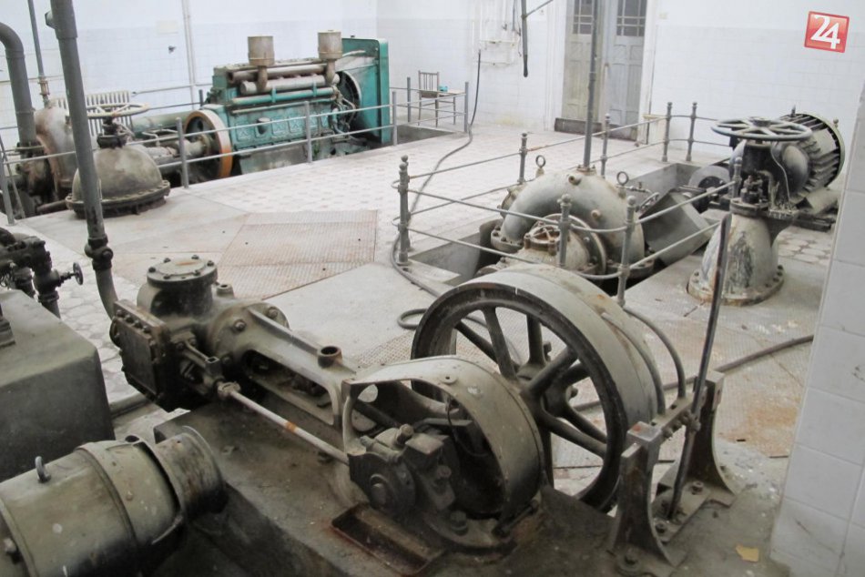 Prečerpávacia stanica v Zimnom prístave