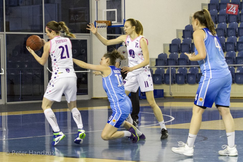 BAM Poprad - BK Slovan Bratislava 54:58