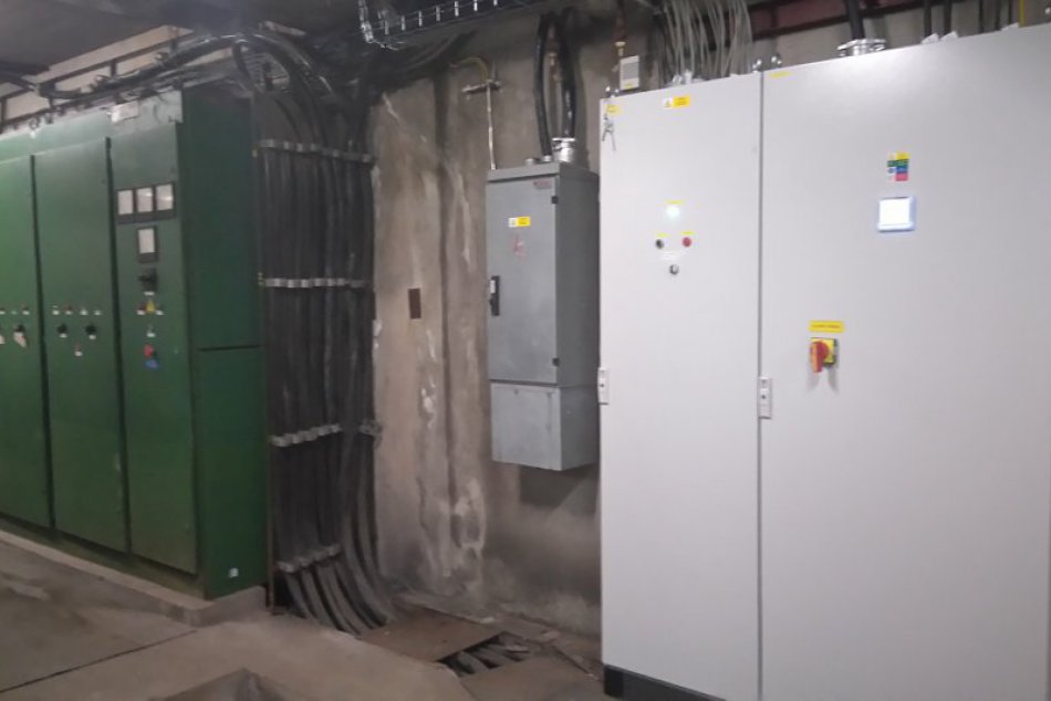 Tržnica inštaluje novú klimatizáciu