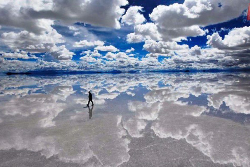 Nádherný a zároveň klamlivý vodný odraz