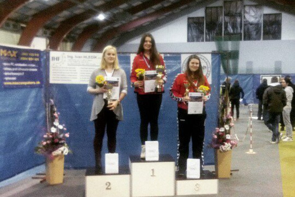 FOTO: Úspešná strelkyňa zo Spišskej Novej Vsi